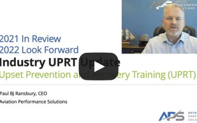 Global Industry UPRT Update – 2021/2022