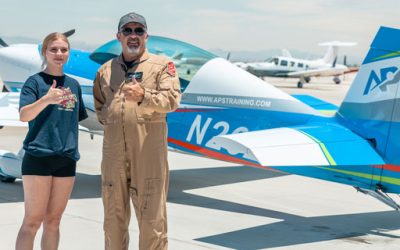 2023 APS UPRT Scholarship Recipient Completes Advanced Aviation Safety Training